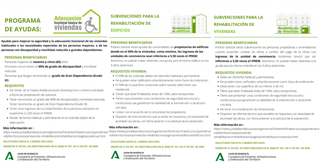 ABIERTO EL PLAZO PARA SOLICITAR SUBVENCIONES DE REHABILITACIÓN DE ...